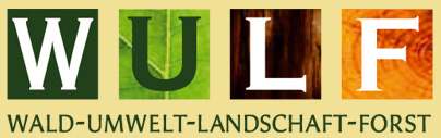 Wulf WALD-UMWELT-LANDSCHAFT-FORST 